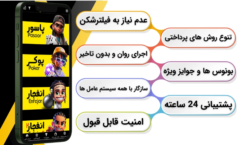 مزایا و ویژگی های مهم اپلیکیشن بت تایم 90