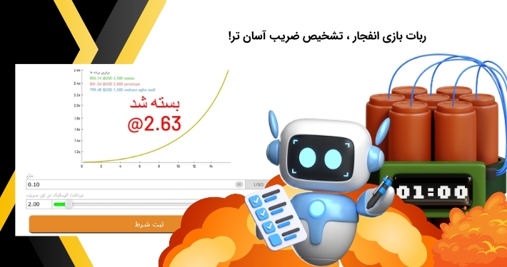 ربات بازی انفجار، پیش بینی دقیق ضرایب