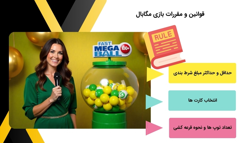 آشنایی با قوانین بازی Mega Ball
